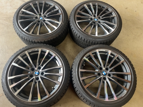 BMW M4 19インチ 純正ホイールセット F82 希少 新車外し品】BMW G82 M4 G80 M3 純正 19インチ 9.5J +20